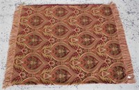 Thick silk / cotton blend rug
