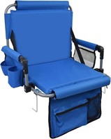 $49  AOOXIMI Stadium Seats with Back Support  Blue