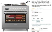 FM4554 KoolMore 36 Inch All-Electric Range