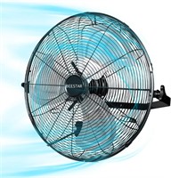 $70  18 Wall Mount Fan  3 Speed  270 Tilting