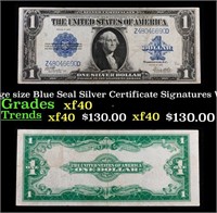 1923 $1 large size Blue Seal Silver Certificate Gr