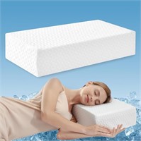 B1848  Cooling Cube Memory Foam Pillow 24 x 12