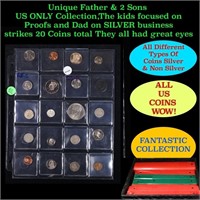 Unique Father & 2 Sons US ONLY Collection,The kids