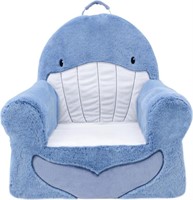 C7494  Soft Landing Sweet Seats Blue Whale Chair