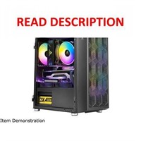 $102  Antec NX200M Micro-ATX Tower with 120mm Fan