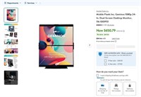 OF2935  Mobile  Geminos 24 Dual-Screen Monitor