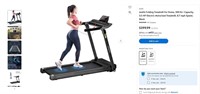 W6182  Folding Treadmill Black - STORE RETURN