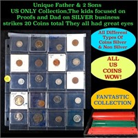 Unique Father & 2 Sons US ONLY Collection,The kids