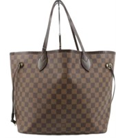 Louis Vuitton Damier Neverfull MM Handbag