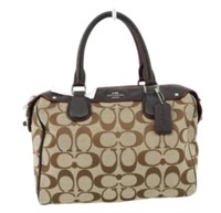 Coach Signature Monogram 2WAY Handbag