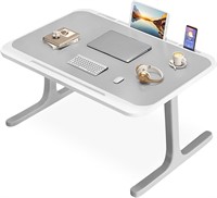 $29  Foldable Laptop Desk  Portable Tray (Grey)