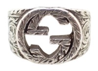 Gucci GG Logo Ring