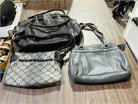 3 various purses