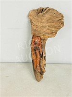 tree root wood carving