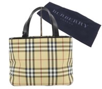 Burberry Nova Check Tote Bag