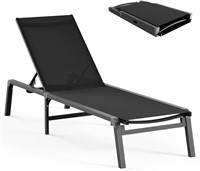 $150  Aluminum Chaise Lounge - Foldable  Poolside