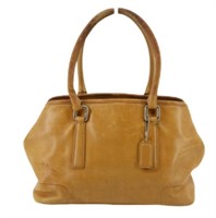 Coach Brown Leather Hand Bag