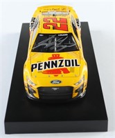 Autographed Joey Logano NASCAR Car