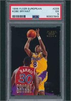 Vintage 1996 Fleer European #233 Kobe Bryant Card