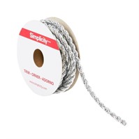 P311  Simplicity Silver 5 mm Cord Trim 3 Yards