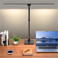 $56  Dual Head Desk Lamp - Gooseneck  Tall