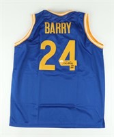 Autographed Rick Barry Jersey