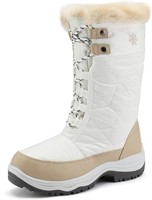 FM7612  DREAM PAIRS Mid-Calf Winter Snow Boots