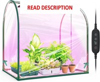 Mini Greenhouse 27.2x19.9x27.2  15W Light