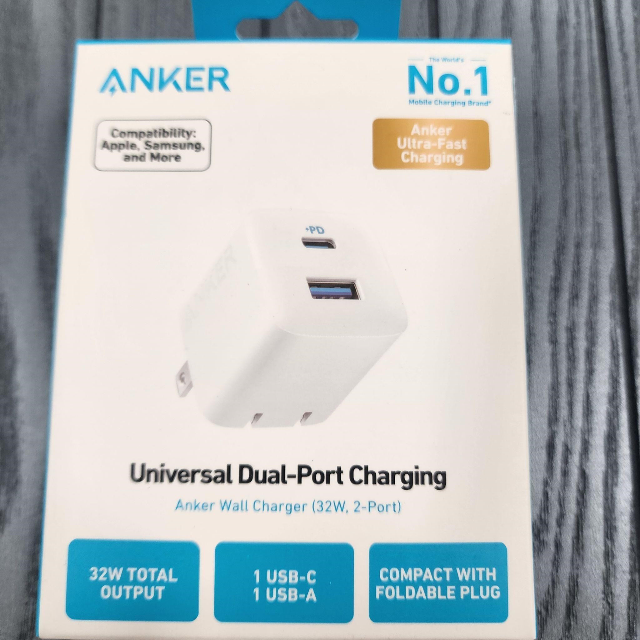 Anker 2-Port 33W Wall Charger - White