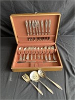 (43) Pcs Sterling Silver "Prelude" Flatware*