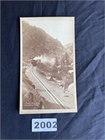 Antique Pikes Peak Railroad Train Photo