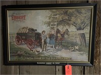 "The Hickman-Ebert Co." Ownsboro Wagon Metal Sign