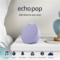 Amazon Echo Pop | Full sound compact smart speaker