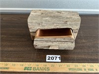 Hand Carved Cedar Jewelry Box