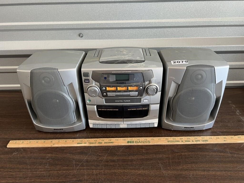 Boombox w/ Detachable Speakers