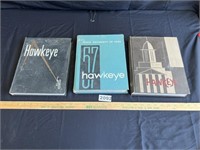 University of Iowa Yearbooks 1957-58-61