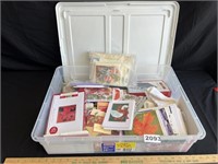 Large Tub of Greeting Cards