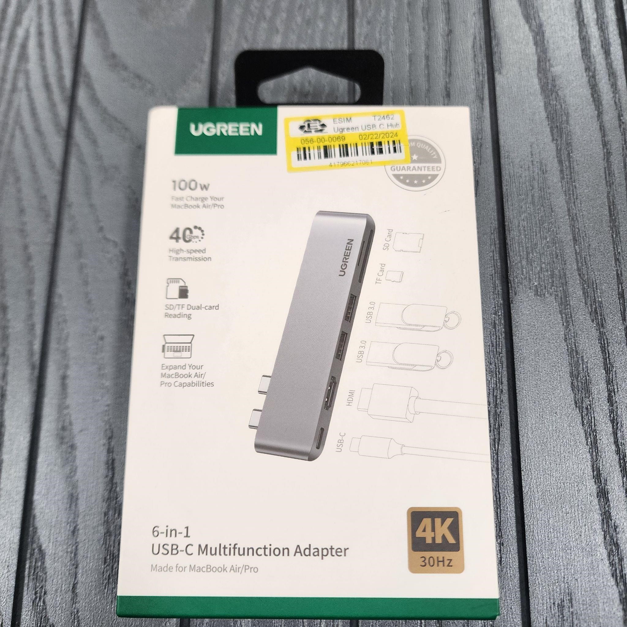 UGREEN USB C Hub Adapter for MacBook Pro MacBook A