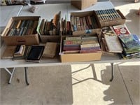 Large Lot of Vintage Books, Bibles
