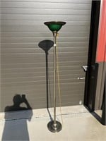 Floor Lamp w/ Glass Shade