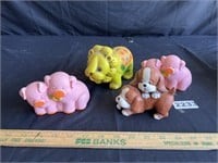 Vintage Ceramic Animal Banks