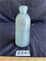 F. Auer (Lebanon, IL) Blob Top Bottle