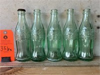 Coca-Cola (Coke) Embossed Glass PAT'D-105529 / Pat