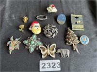 Brooches, Pins