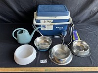 Cooler, Pet Bowls, Watering Can