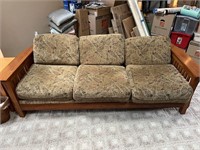 Wood Couch