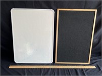 Dry Erase Board, Velcro Board