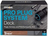 LOT OF 2 Pro Plug System - 150 Screws &165 Plugs