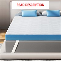 $99  Sleepmax 3 Memory Foam Twin Topper with Cover