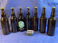 7 Bottles Labeled Ankle-Buster-Ale, 1 Pint*6 Oz.